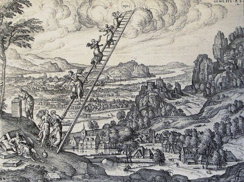 The Phillip Medhurst Picture Torah 148. Jacob's Dream. [Image: Wikimedia Commons]