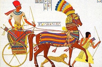 Egyptian Chariot [Image: Wikimedia Commons]