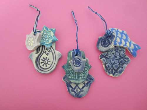 Handmade, Biblically-themed ceramics by Naomi Persky.