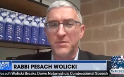 Rabbi Pesach Wolicki Breaks Down Netanyahu's Congressional Speech
